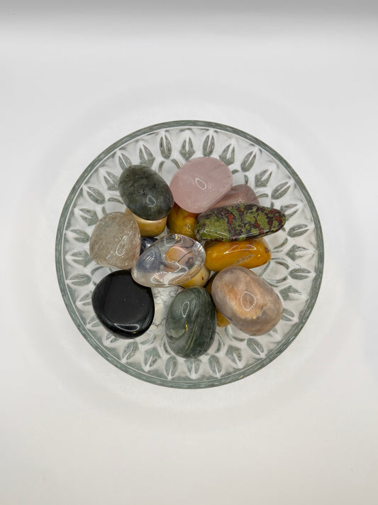 Large crystal tumbles