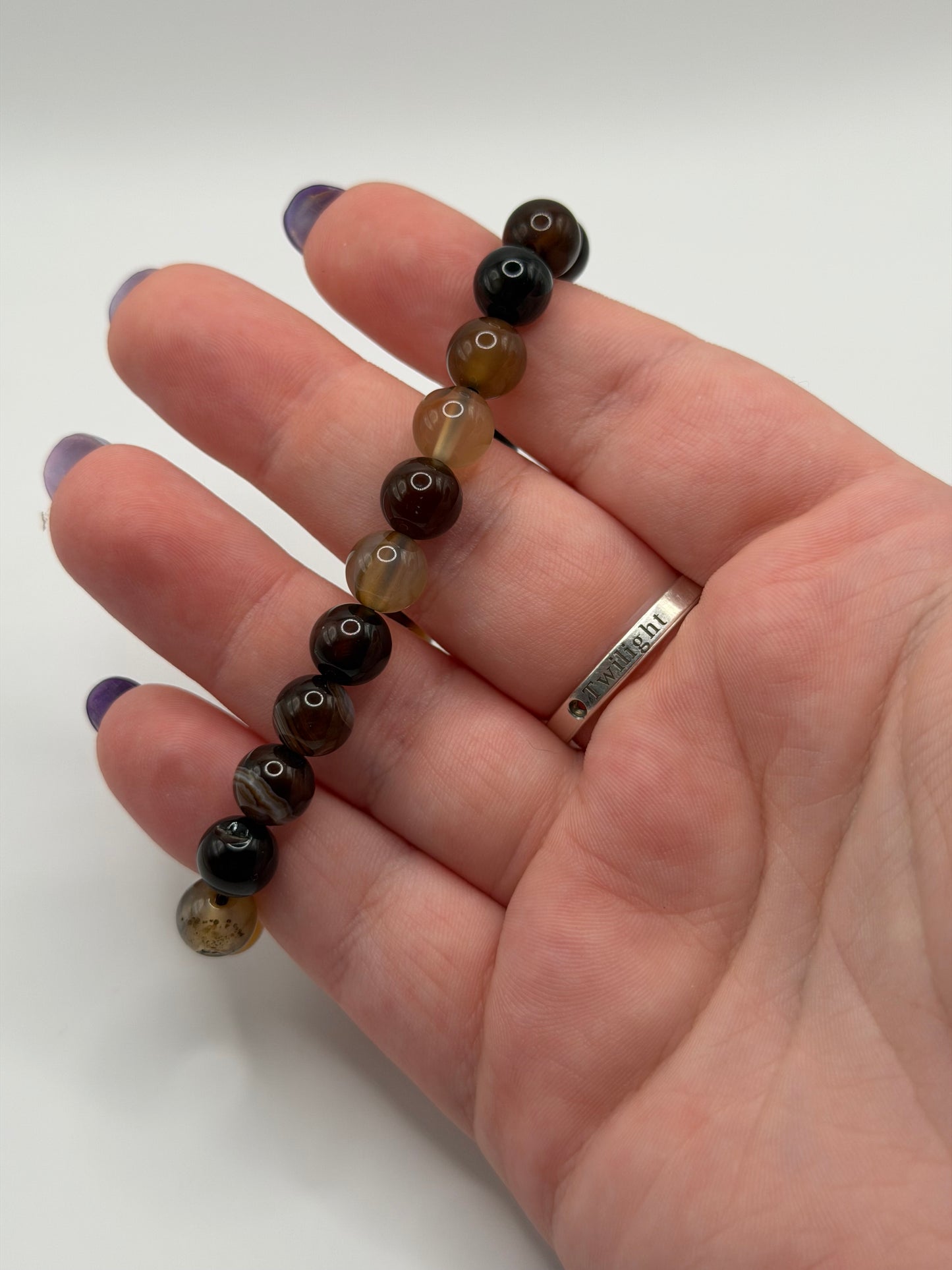 Agate bracelets