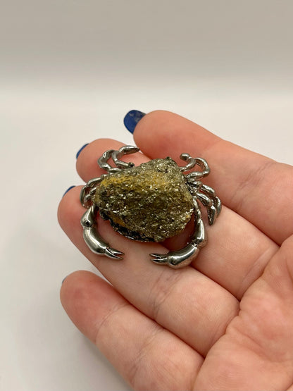 Pyrite crabs