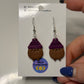 Mushroom people earrings