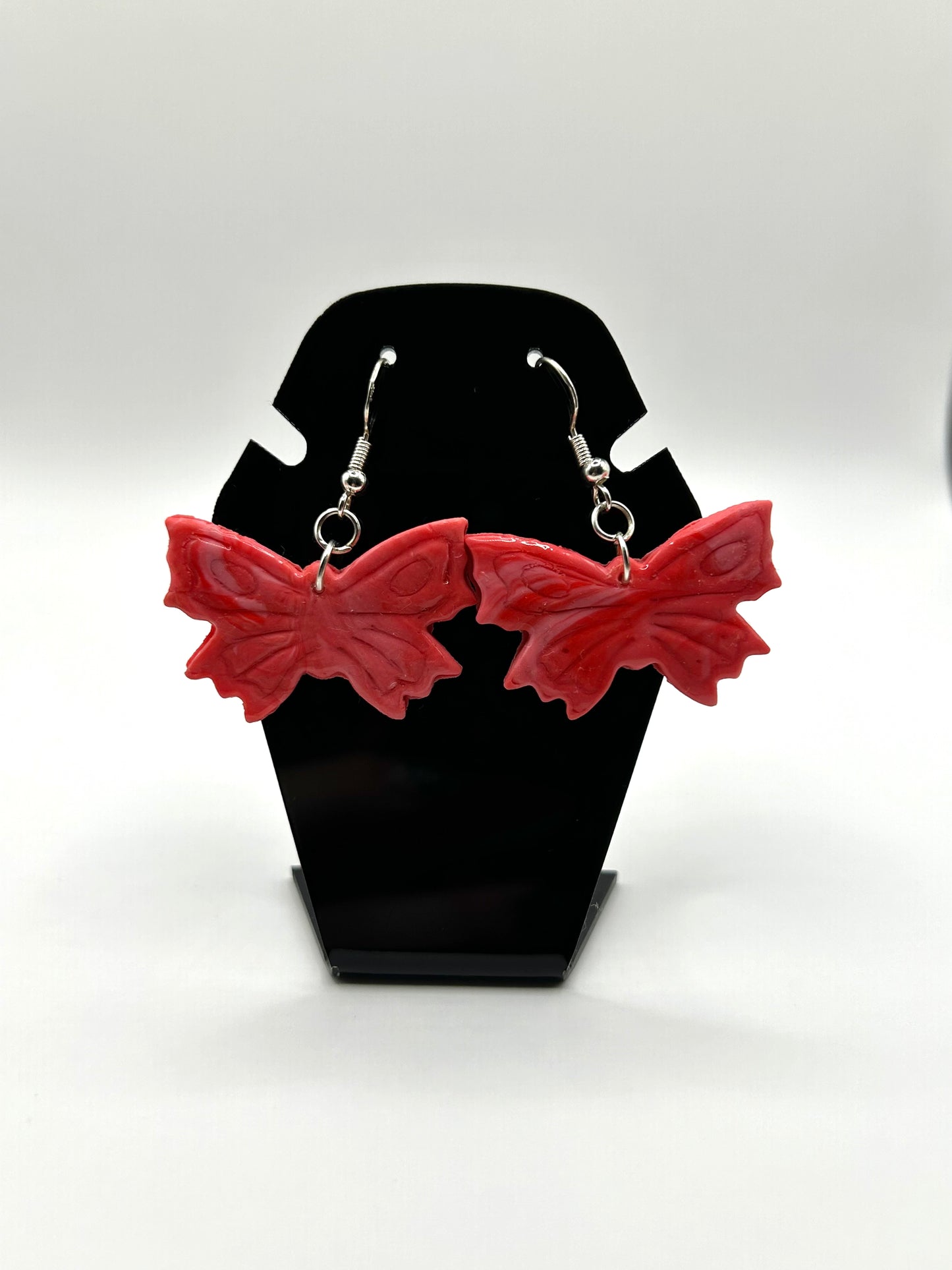 Handmade butterfly earrings