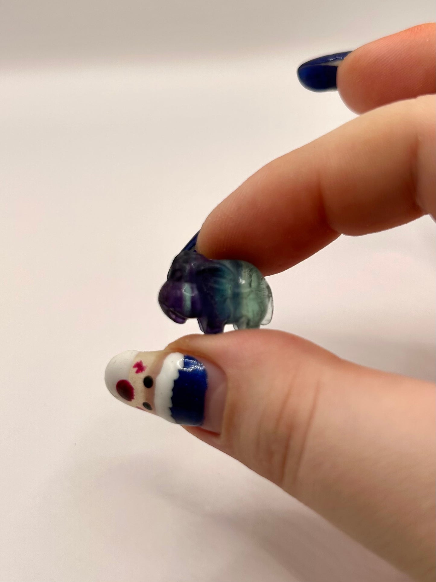 Fluorite carvings