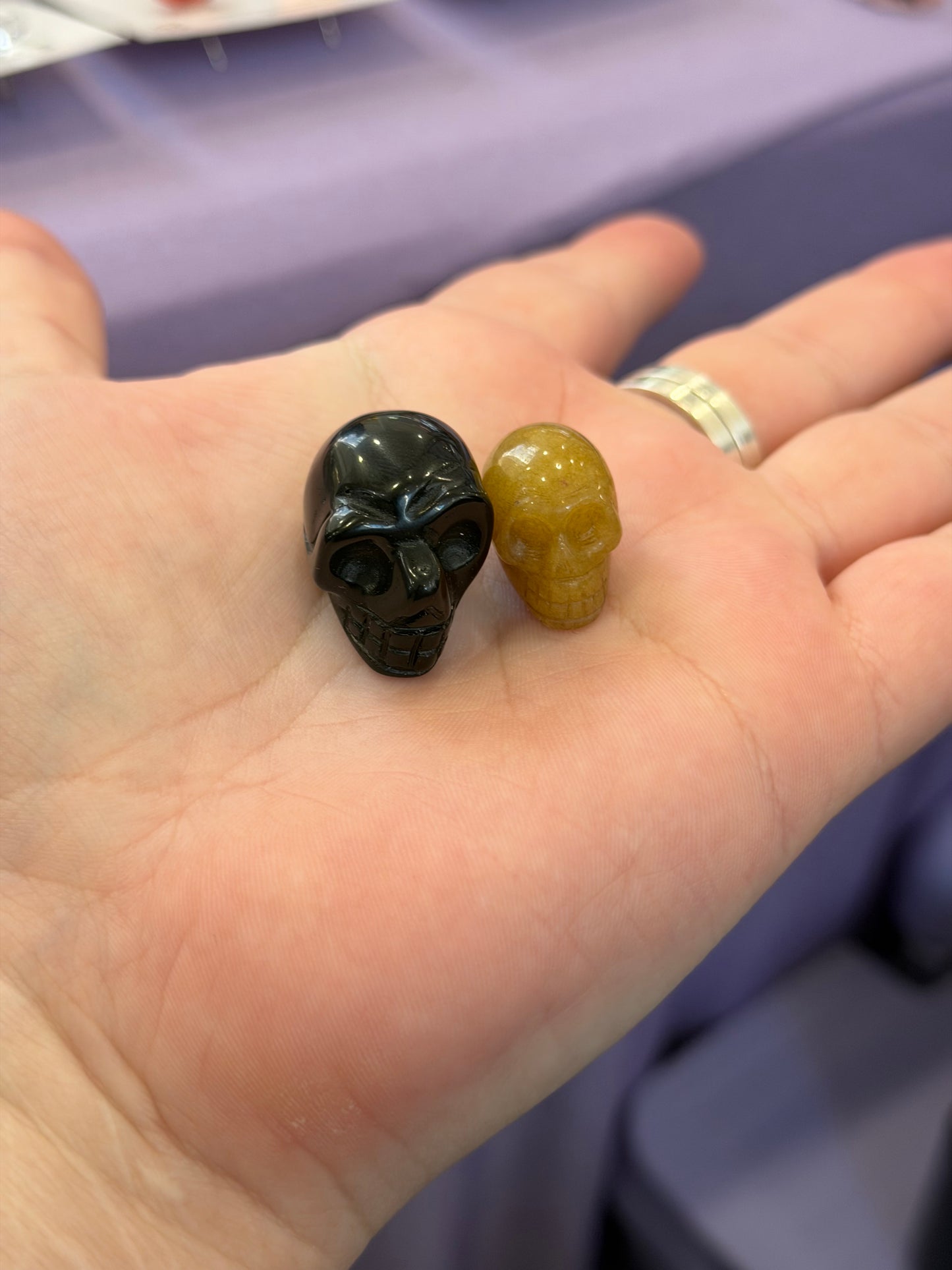 Mini Skull carvings
