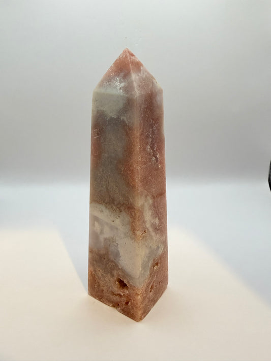 Chunky Pink Amethyst tower