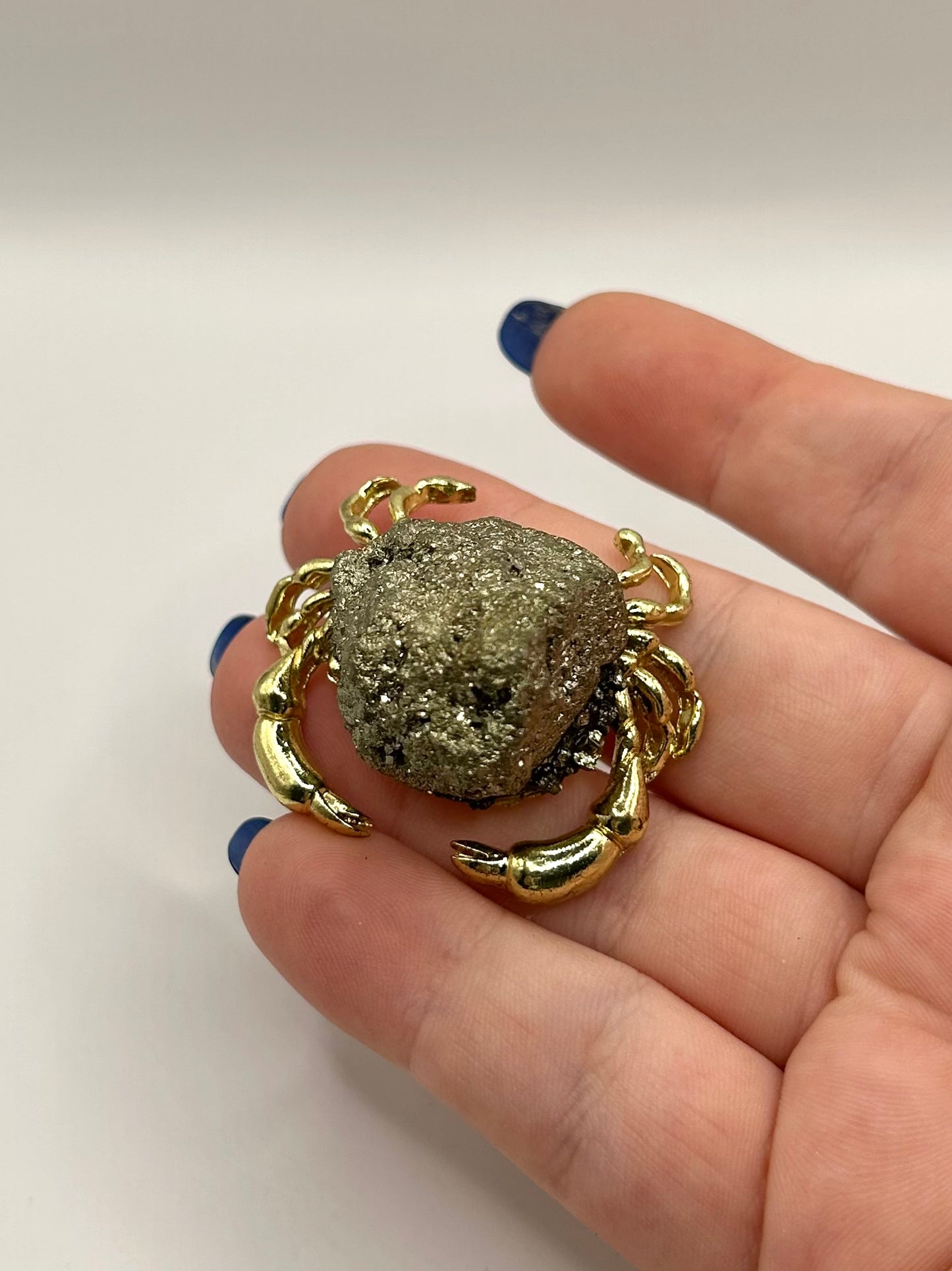 Pyrite crabs