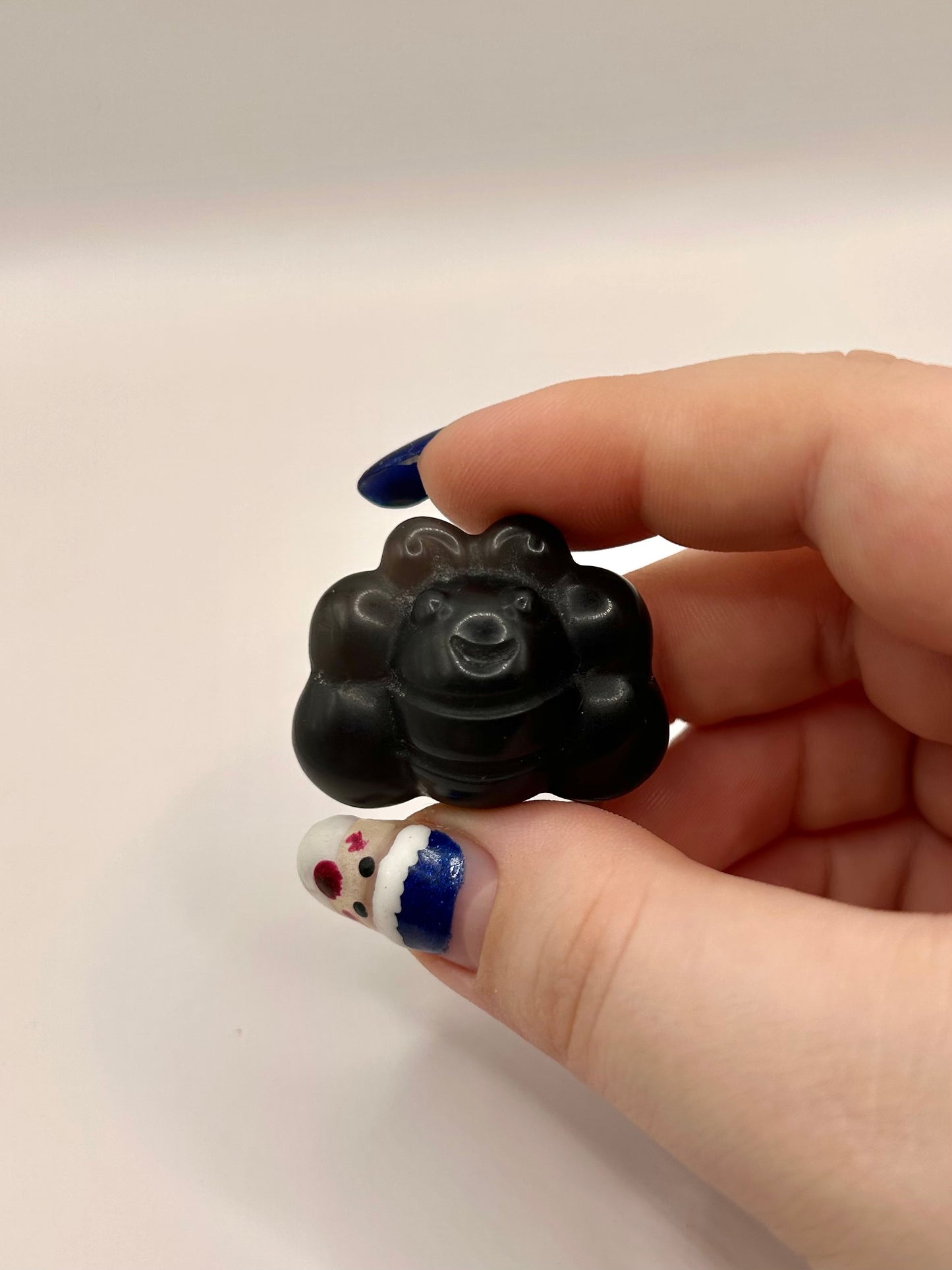 Rainbow obsidian bee