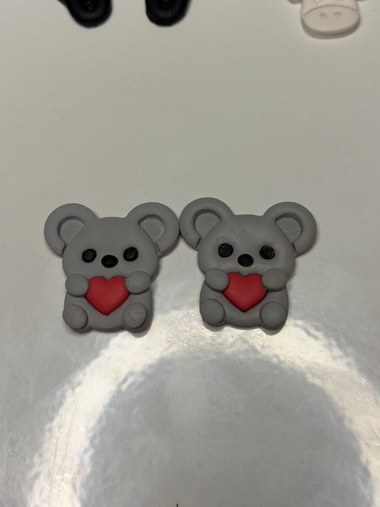 Koala earrings