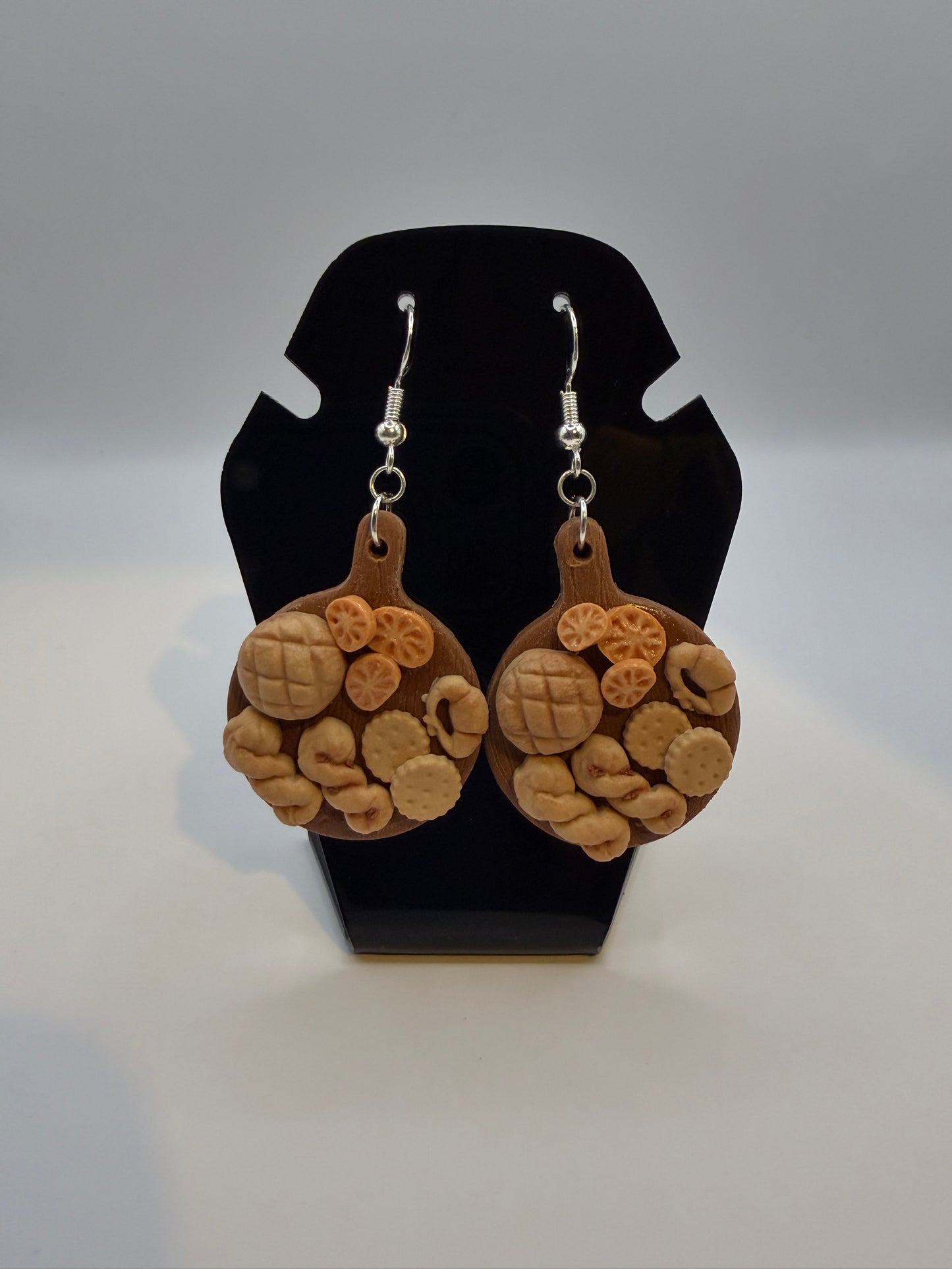 Charcuterie board earrings