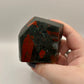 African bloodstone freeform