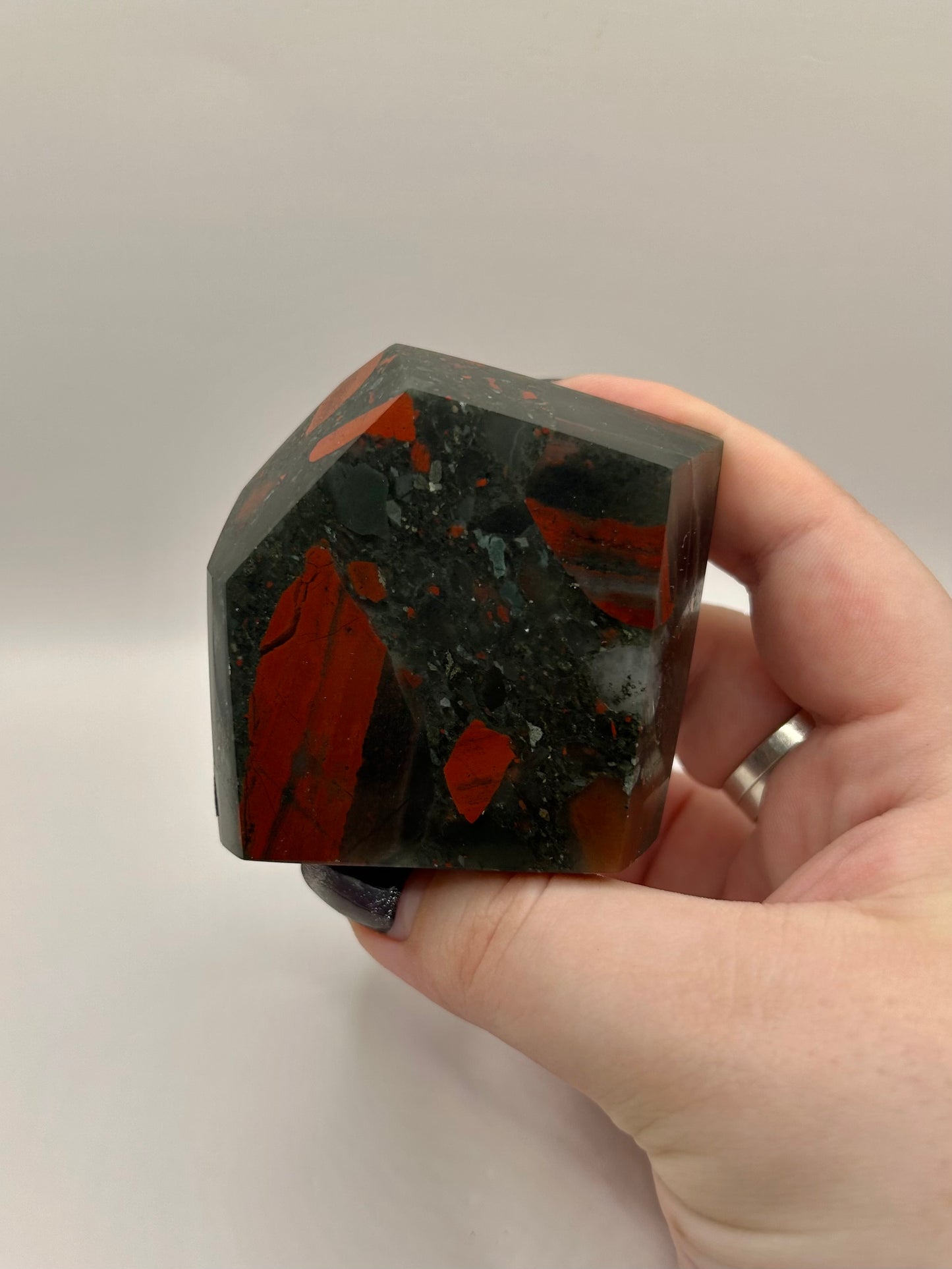 African bloodstone freeform