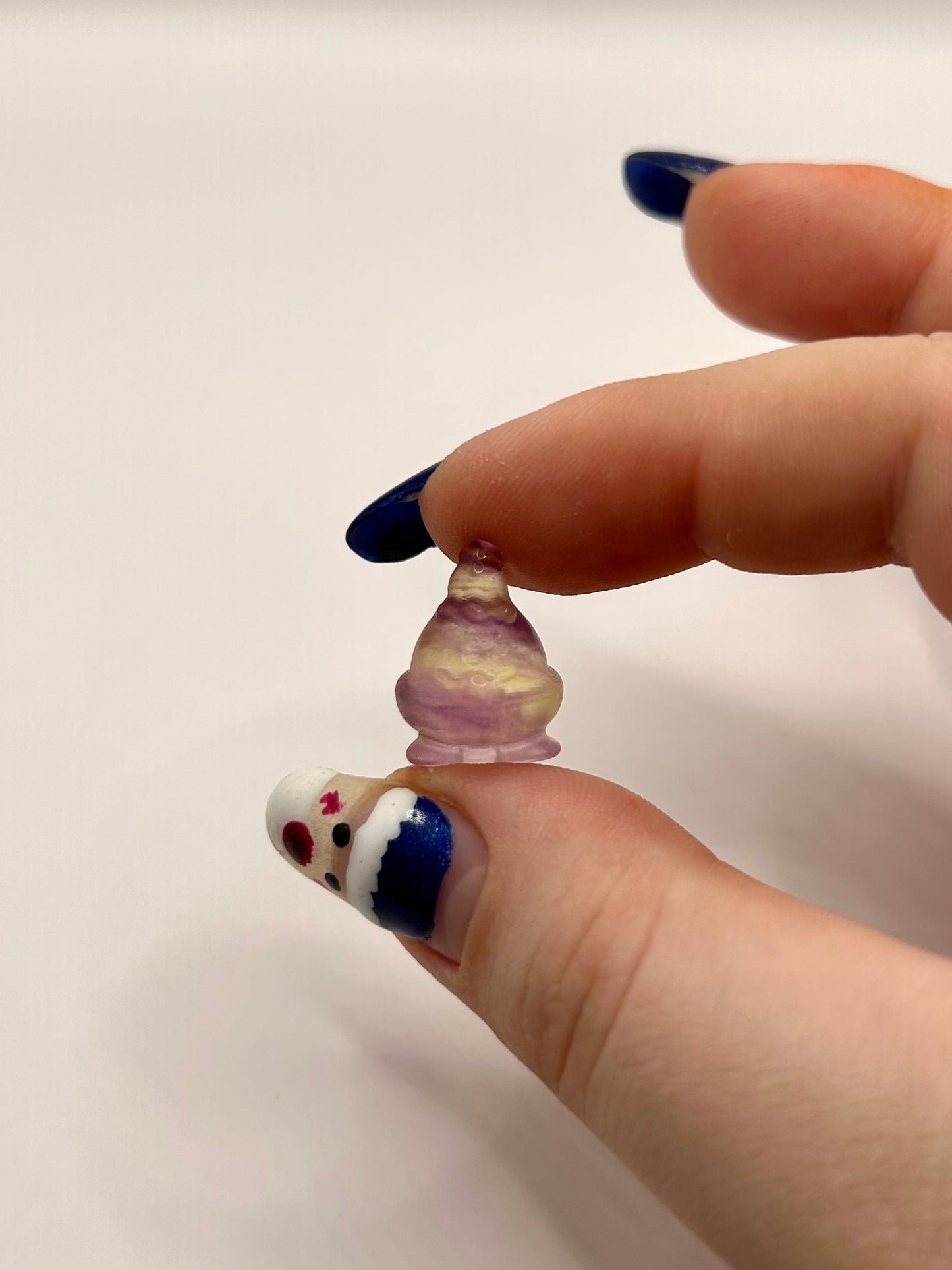 Pokémon fluorite carvings