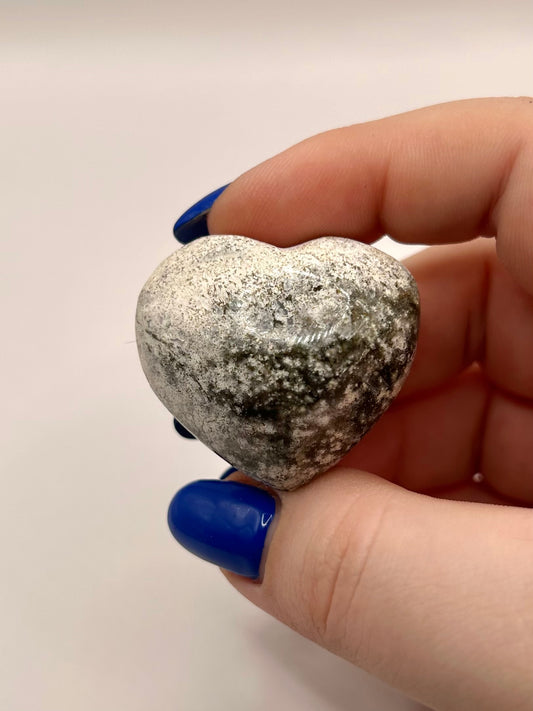 Ocean jasper heart
