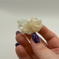 Diamond Apophyllite with stillbite #2