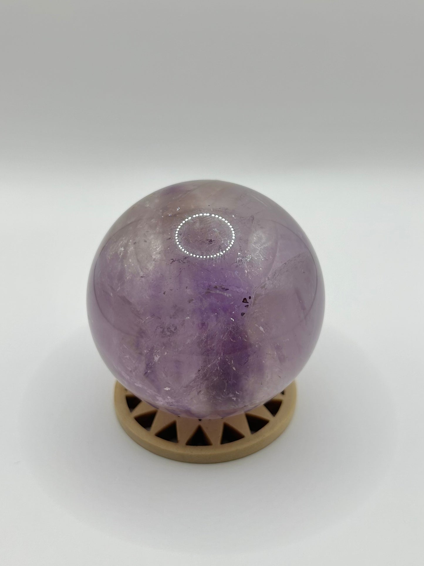 High quality amethyst sphere