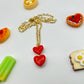 Haribo heart necklace