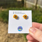 Sunflower studs