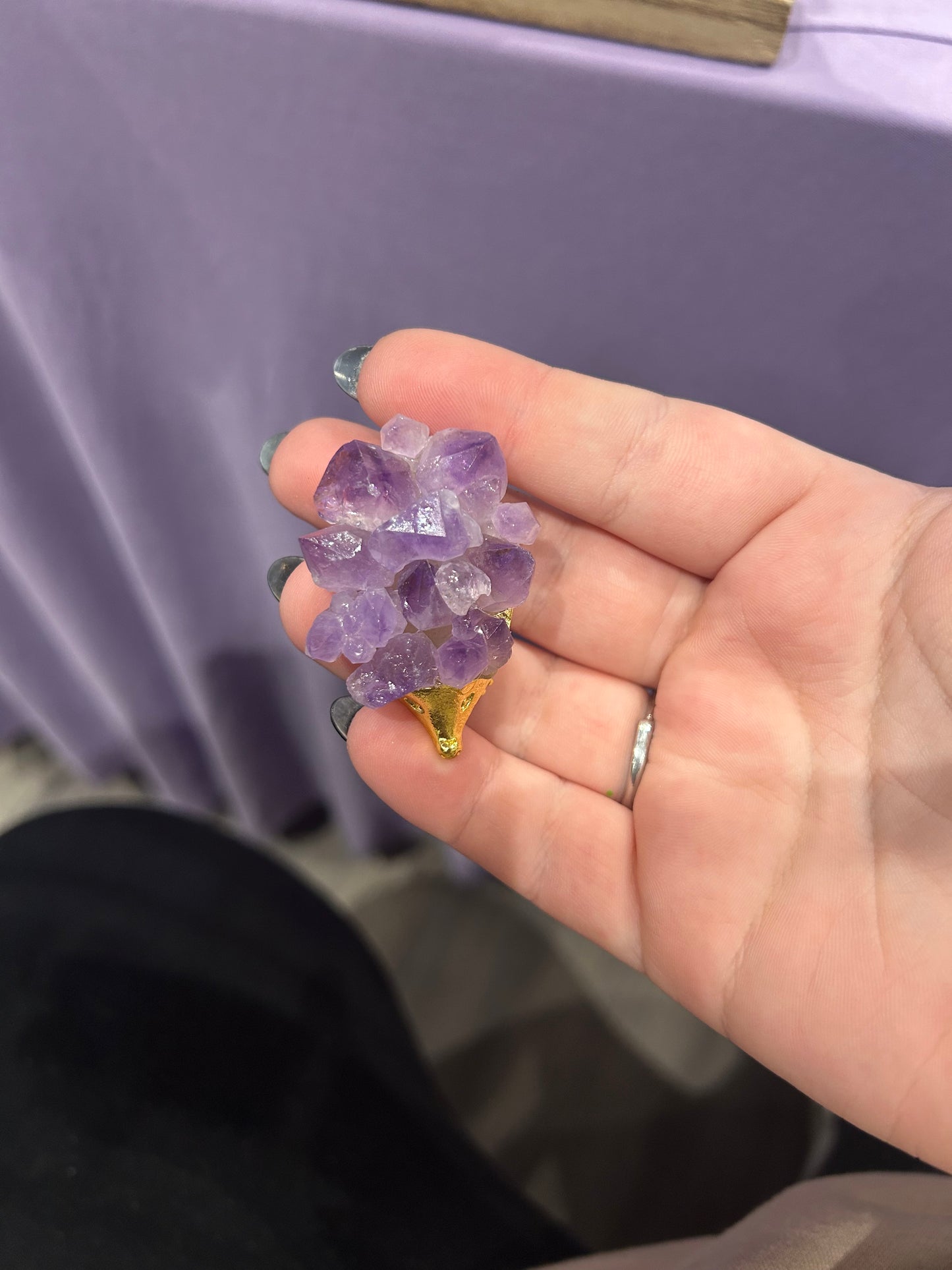 Amethyst hedgehogs