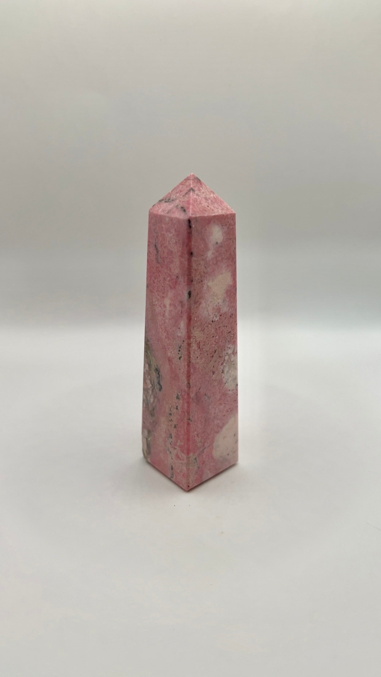 Peruvian Rhodonite tower