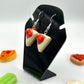 Strawberry cheesecake earrings