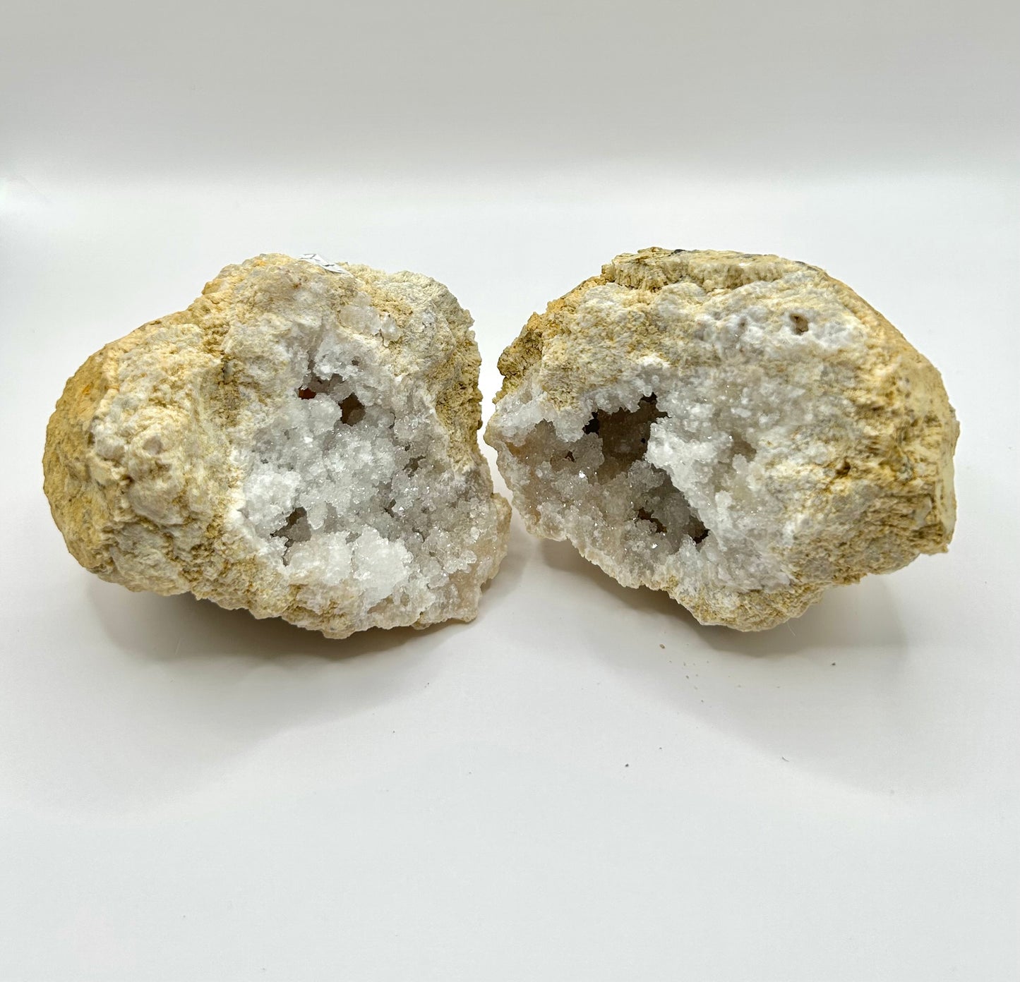 Cracked geode pair
