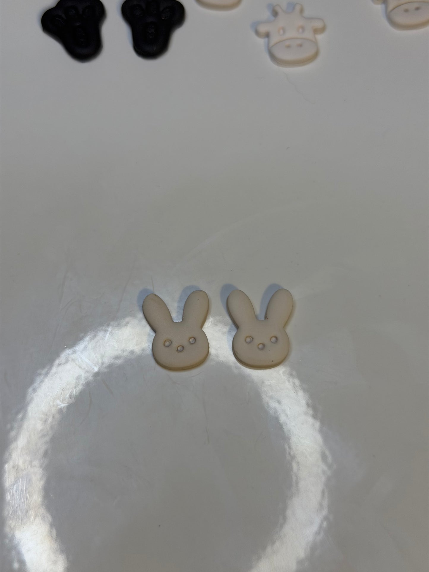 Bunny face studs